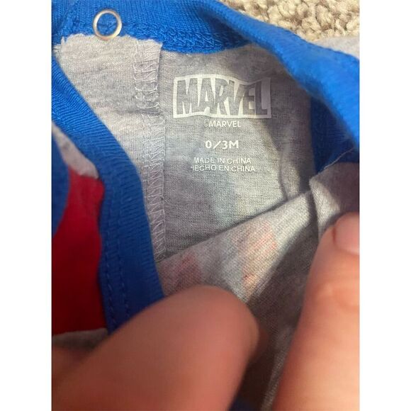 Marvel Captain America Toddler Tank & Shorts Set Multicolor Summer - Picture 4 of 4